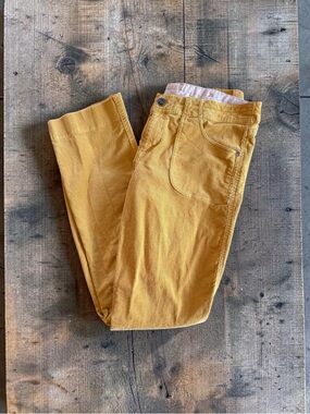 Mustard Yellow Kuhl Cord Pants